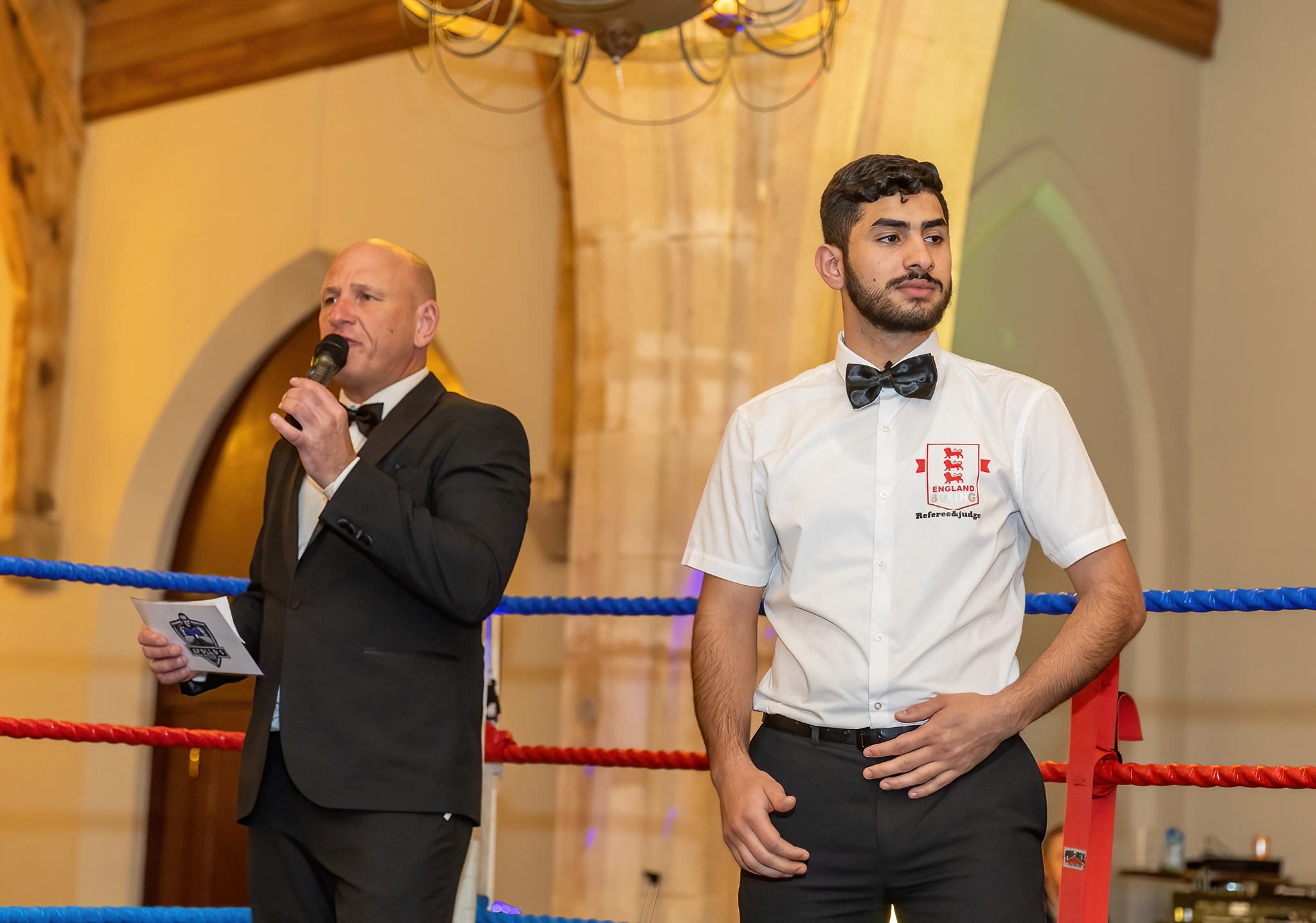 Boxing Ring announcers & sports MCs